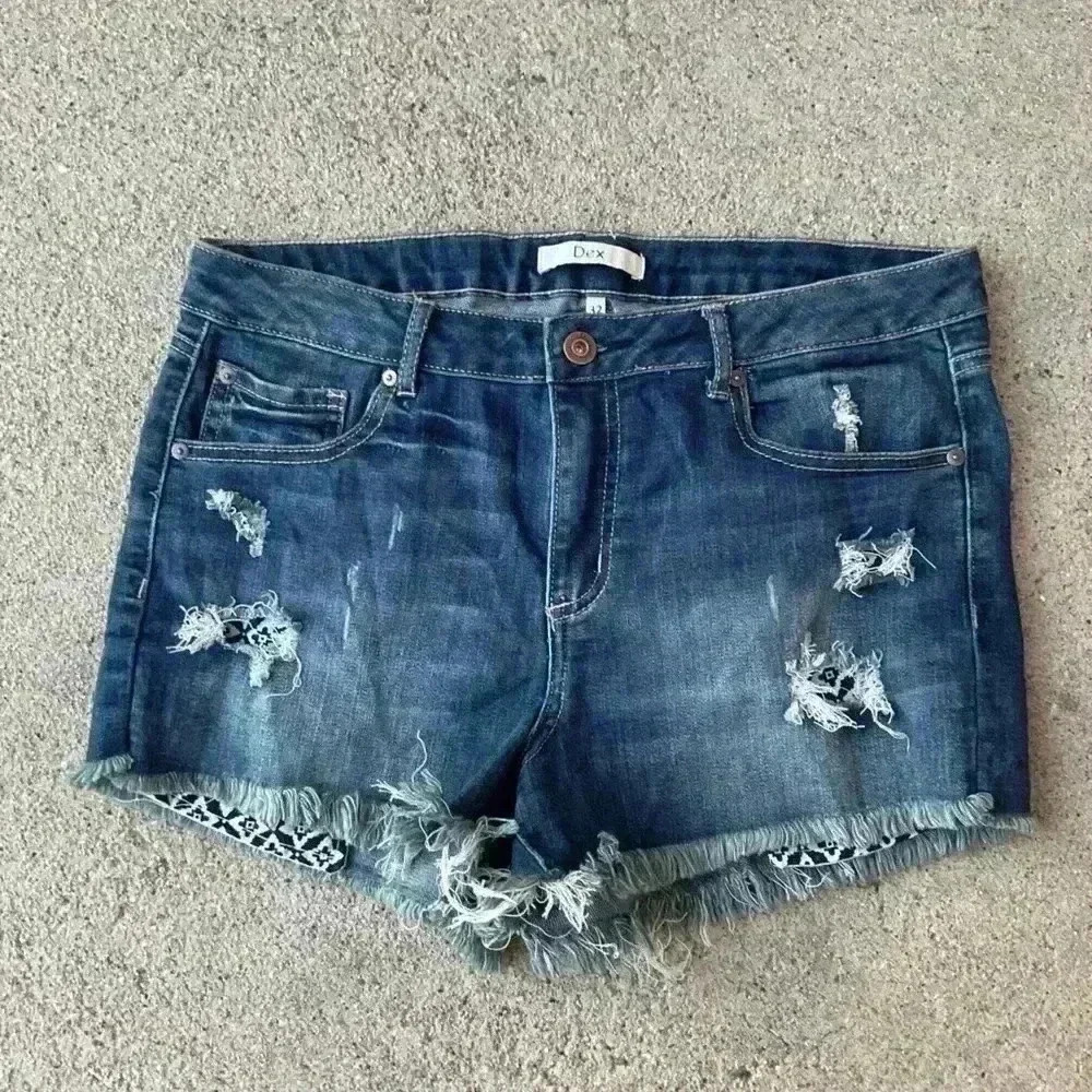 Jean shorts from Dex